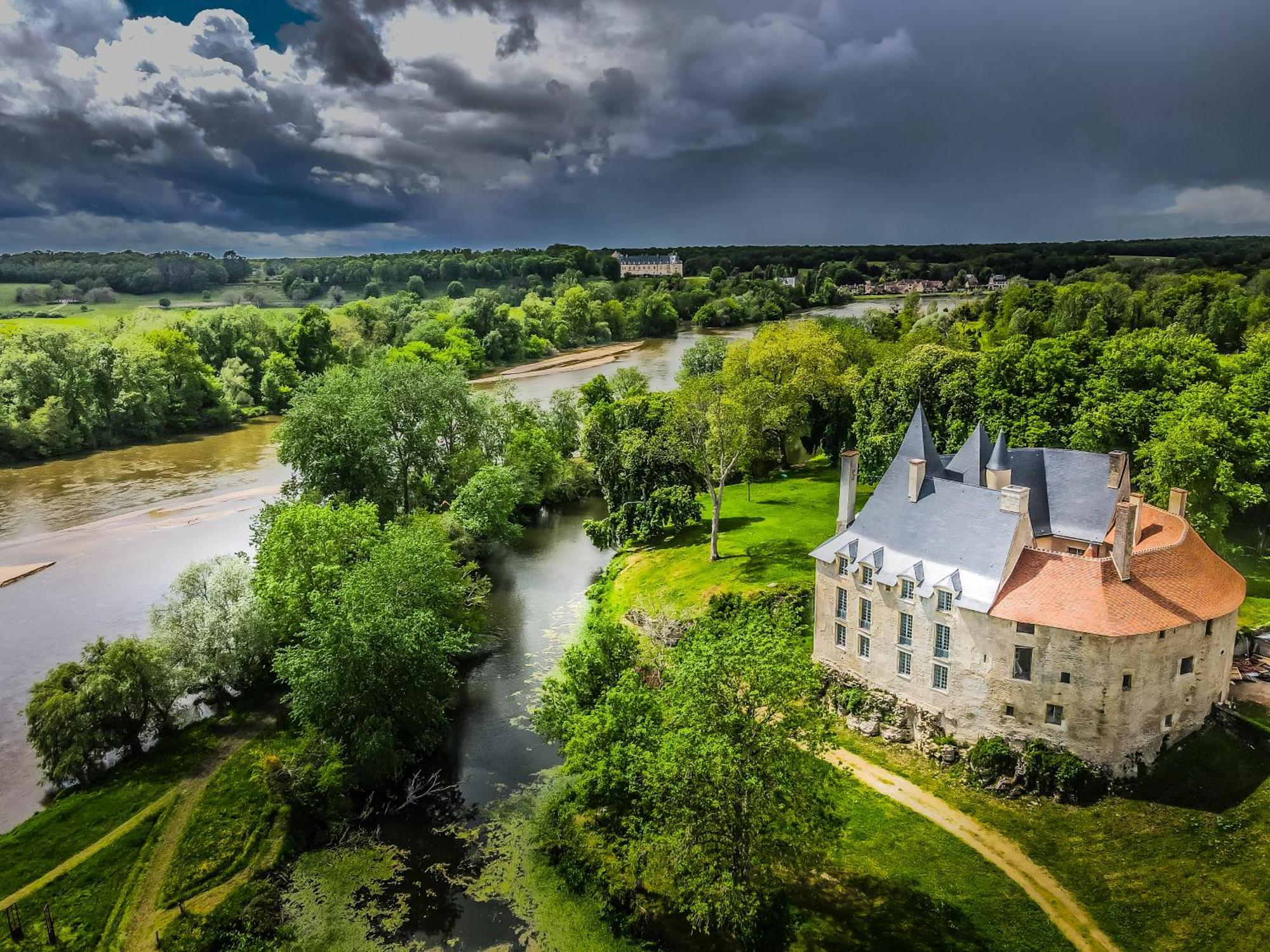 Chambre D'Hote, Chateau De Meauce Louise Et Marie Saincaize-Meauce Extérieur photo